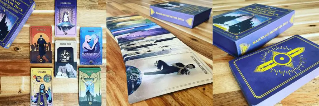 Deck on table showing cards