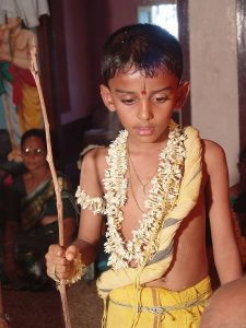 Upanayana initiation rite of passage