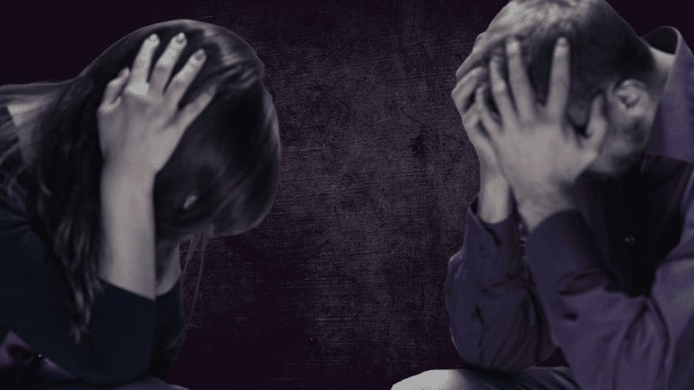 Mand and women upset over toxic masculinity