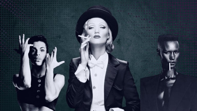 Women dressed as man and popular icons gender performing